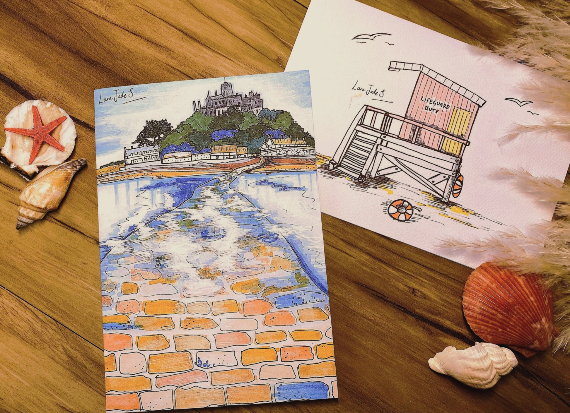 beautiful hand drawn eco greeting cards ellariajade 